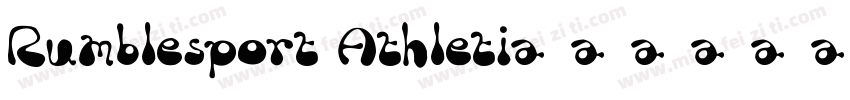 Rumblesport Athleti字体转换